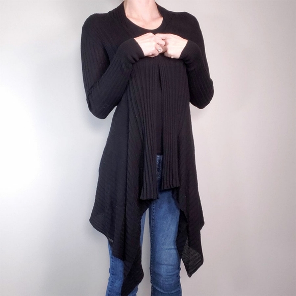 Point Zero x Nicole Benisti Black Cardigan - Picture 2 of 8